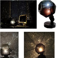 Romantic Star Projector Lamp Starry Sky Projection Cosmos For Bedroom Kids Children Baby Gift ALI88