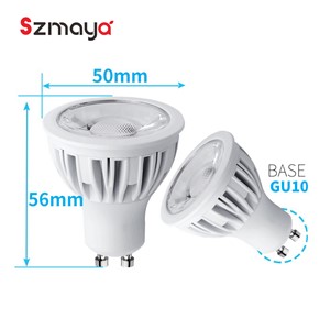 3 PCS PACK 6 Watt MR16 60 Degree LED Light Bulbs Dimmable,70W Halogen Bulbs Equivalent, 6W, 630lm, Warm White 3000K,