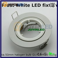 LED Ceiling lamp holder GU10/MR16 Lighting ceiling spot light fixture frame / mr16 spot lamp round fixtures aluminum white color