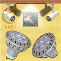 New Arrival MR16 Led Spotlight 3030 SMD Lamp Light 15Leds GU4 AC/DC 12V 24V 3W Warm White Glass Body LED Bulb P0.2