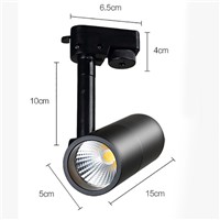 LED Fashion Spotlights 5W 7W 10W COB Track Lights 360 Degrees Free To Rotate Hall Spotlight Background Wall Small Spotlights