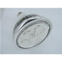 e27 9w Fins shell with lens cover, 9*1w led par light/led par38 lamp bulb,3years warranty.3pcs/lots