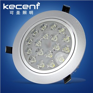 Hot Sale  15W/18W LED Downlight  Warm White Cold White Recessed LED Lamp Spot Light AC85-265V