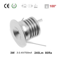 Dimming Mini 3W X 6PCS Epister 23mm Dimmable Led Bulb 240Lm House Interior Led Light Spot Lighting CE RoHS GS