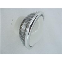 best-Top-Kind,fins shell with white color cover,GU10 6*1w led par light,led par30 light bulb,led spotlight,ce POWER,3pcs/lots