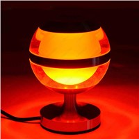 3W Table Reading Book Light Sphere Crystal Bedside Lamp On/Off Switch+Plug Coffee Shop Hotel