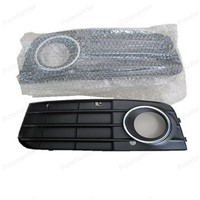 For A/udi A4 B8 2008 -2012 One Pair Black Right &amp;amp;amp; Left Fog Light Lamp Grille Auto Grills 8K0807681A 01C 8K0807682A 01C