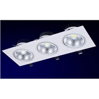 COB grille light 3*7W AC85-265V led spot light CE RoHS