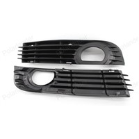 1 Set Front Bumper Fog Lights Racing Grills Protective Grille For A/udi A8 S8 Q/UATTRO D3 2006 2007 2008 Auto Accessories
