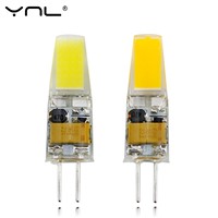 YNL G4 LED Lamp AC DC 12V Mini Lampada LED Bulb G4 1505 COB Chip Light 360 Beam Angle Lights Replace 30W Halogen G4 Spotlight