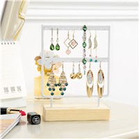 N&amp;Z New Jewelry Display Holder Stand Bracket For Earring Necklace Multifunctional Iron Frame Series Earrings Display Stand