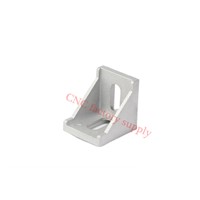 HOTSale 20pcs 2020 corner fitting angle aluminum 20 x 20 L connector bracket fastener match use 2020 industrial aluminum profile