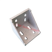 HOTSale  3030 corner fitting angle aluminum connector bracket fastener 20/30/40/45/60/80 series industrial aluminum profile