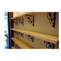 4PCS/LOT  Vintage Iron Shelf Bracket Support With Screws