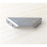 Thickened stainless steel angle code triangle bracket fixed angle iron tables and chairs furniture hardware connector accessorie