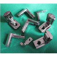 3030-European standard corner slot connection parts built-in angle slot aluminum fitting L-Shaped  right angle corner