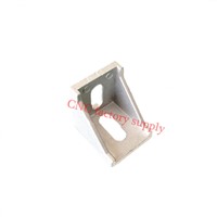HOTSale 10pcs 4040 corner fitting angle aluminum L type  connector bracket fastener match use 4040 industrial aluminum profile