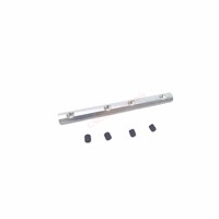Hot sale 2020 aluminum connector length 100mm bracket fastener M5 screw  EU standard 20/30/40/45 series aluminum profile parts