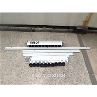 manifold (10 holes) with bracket for solar collector ( tube 58*1800mm), for solar water heater