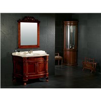 Solid wood bathroom furniture vanities cabinet 0281-8061