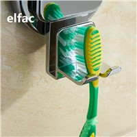 ELFAC Cup/Tumbler Holders Suction Cup Type Solid Plastic/Statinless Steel Single Cup Holders High Quality Bathroom Accessories