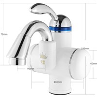 Electric Water Heater Faucet Basin Sink Heating Tap Instant Hot Water Tap Sanitary Ware Bathroom Accessories