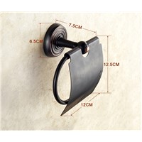 Luxury Wall Mounted Oil Rubbed Bronze Finish Toilet Paper Holder Paper Holder Box Bathroom Accessories