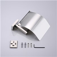 Factory Direct Sale Stainless Steel Toilet Paper Holder Chromed Bathroom Accessories Paper Roller