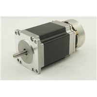 NEMA23 size 57mm Stepper motors with brake J57HB76-03(DC24V) motor length 76mm torque 1.5N.m(215oz-in)