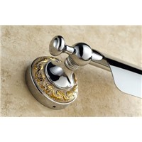 Creative Chrome Brass Toilet Roll Paper Holder Wall Mount Tissue Bracket