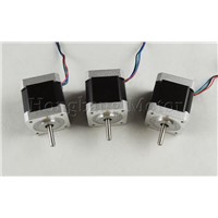 3pcs/lot Nema17 stepper motor / 48mm 1.8A 48N.cm 78 oz-in/ 2 phase 4-wire hybrid 3D Printer for CNC Engraving machine