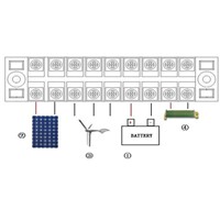 96V/120V/240V/360V 13KW Hybrid Charge Controller with LCD Display, 10KW Wind Power,3KW Solar Power