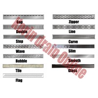 600mm &amp;amp;quot;Zipper&amp;amp;quot;  Style Stainless Steel 304 Linear Shower Drain, Horizontal Drain, Shower Floor Waste, Shower Channel