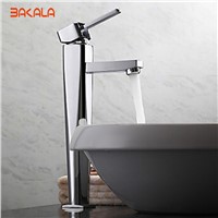 BAKALA modern  faucet design washbasin bathroom tap single lever bathroom single taps hot water  mixer tap G-7006