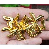 100Pcs/Lot 17MM Imitation Gold  Book Corner / Albums Corner / Notebook Corner / Metal Decoration Gadgets