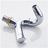 2016 Hot Sale Chrome Finishing 360 Degree Rotate Brass Single Lever Water Tap Bathroom Sink  Mixer Basin Faucet