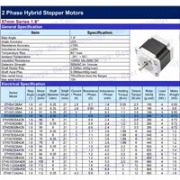 CNC Stepper motor 57x56 NEMA 23 stepper motor 3A 1.26N.m stepping motor 180Oz-in for CNC engraving milling machine 3D printer