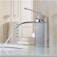Brand new Brass Waterfall Bathroom Basin Sink Mixer Tap Faucet A1003