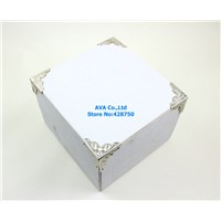 40 Pieces Silver Jewelry Box Corner Gift Box Corner Protector 25mm