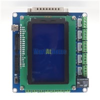 Free Sipping Intelligent 5 Axis CNC Breakout Board Interface w/ LCD Digital Display Support Mach3/EMC2/KCAM4 #SM613 @CF