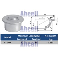 CY-30H-SS 30mm Ball transfer unit,CY30HSS 50kgs / 65kgs load capacity stainless steel ball transfer units