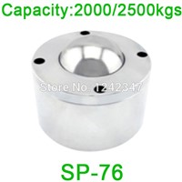 SP76 2500kgs load capacity ball bearing unit SP-76 2 tons weight insert Ahcell super heavy duty steel ball bearing caster roller