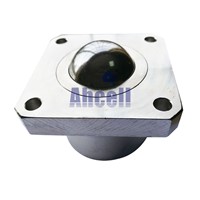 Ahcell Flange mounting SI-38 ball bearing unit 450kgs loading capacity ball transfer unit SI38 ball Roller Conveyor Caster