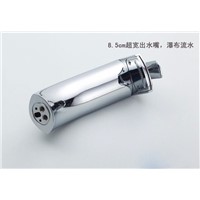 Basin Faucets Single Handle Single Hole Chrome Bathroom Sink Faucet .Hot And Cold Basin Mixer Faucet Waterfall Crane HJ-0519L