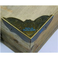 40 Pieces 52mm Antique Brass Jewelry Box Corner Gift Box Corner Protector