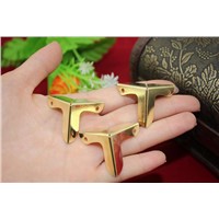 27MM Yellow wooden gift wrap angle trilateral  Cartesian angle iron purses  Decoration  Package  Gadgets  Wholesale