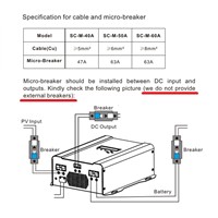 40A 99% Peak Efficiency MPPT LCD Solar Charge Controller 12V 24V 48V solar Panel battery charger regulator 40A SAKO