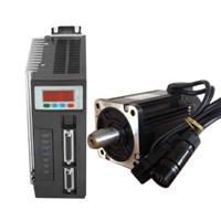 80ST-M04025 AC servo motor 1000w 4N.M 40kgf.cm Speed 2500rpm AC Servo Motor and driver with 3m cable