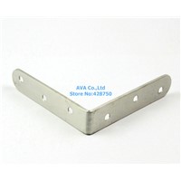 4 Pieces 90 x 90 x 19mm Right Angle Stainless Steel Corner Bracket