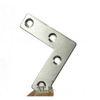 20 Pieces Right Angle Plate Stainless Steel Corner Brackets 50mm x 50mm